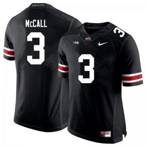 Men's Ohio State Buckeyes #3 Demario McCall Black Nike NCAA College Football Jersey New Release XMS1444FF